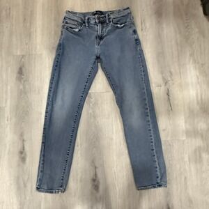 GAP Denim Slim Taper Jeans Men's 28x30 Light Wash Stretch Casual